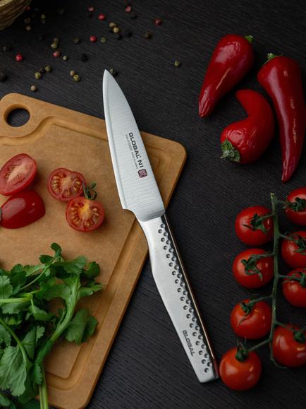 GLOBAL NI Series, Utility Knife, 11cm - view 2, Silver
