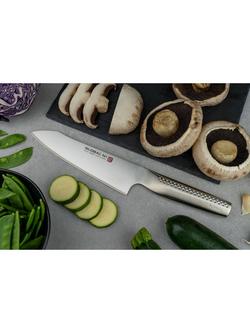 GLOBAL NI Series, Santoku Knife, 18cm - view 2, Silver