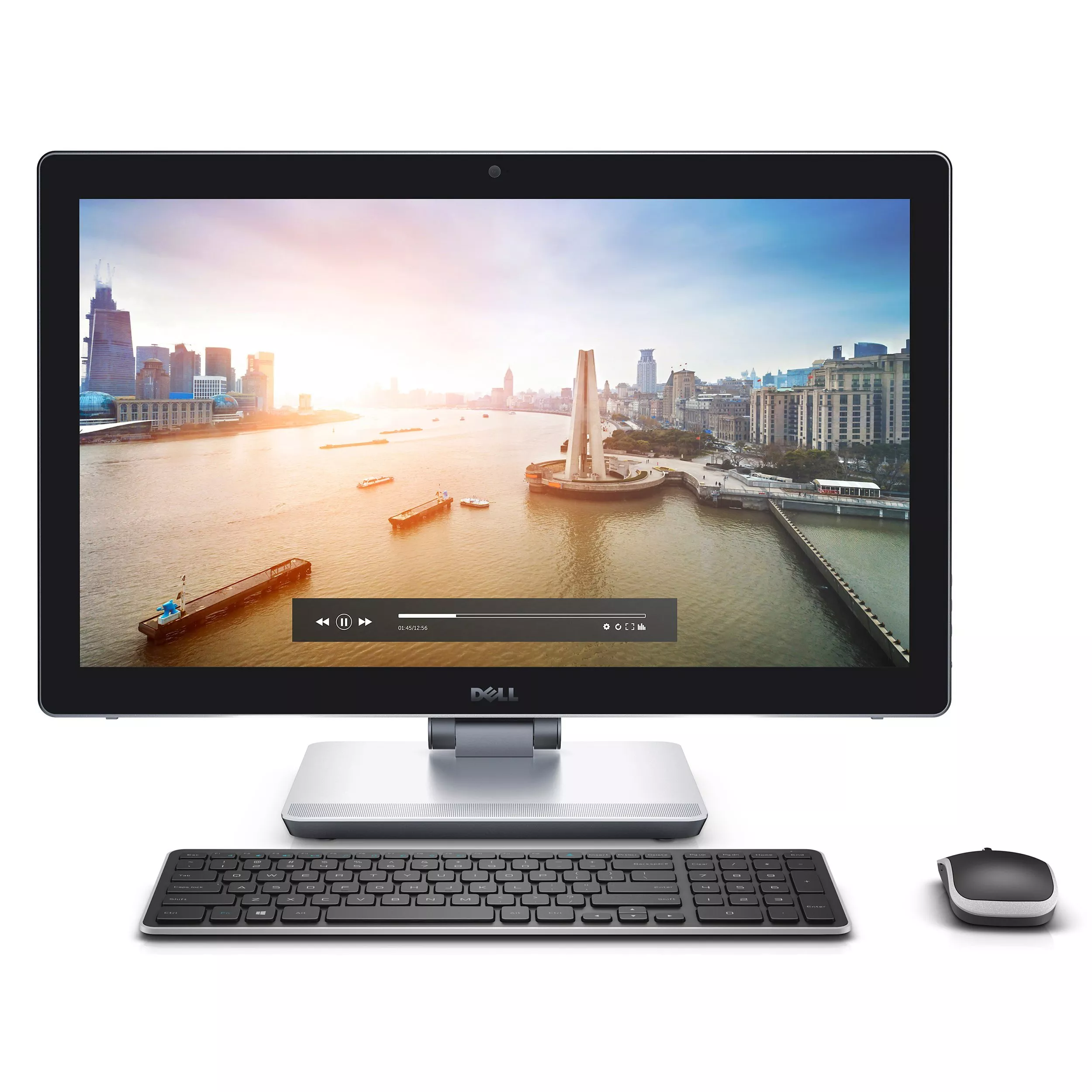 thumbnail image 2 of Dell 2023 AIO Inspiron I5420 All-in-One Desktop 23.8" FHD IPS Touch 10 Core Intel Core I7 1355u Iris Xe Graphics 16gb Ddr4 1tb Nvme Ssd Rj45 2xhdmi We 2 of 14