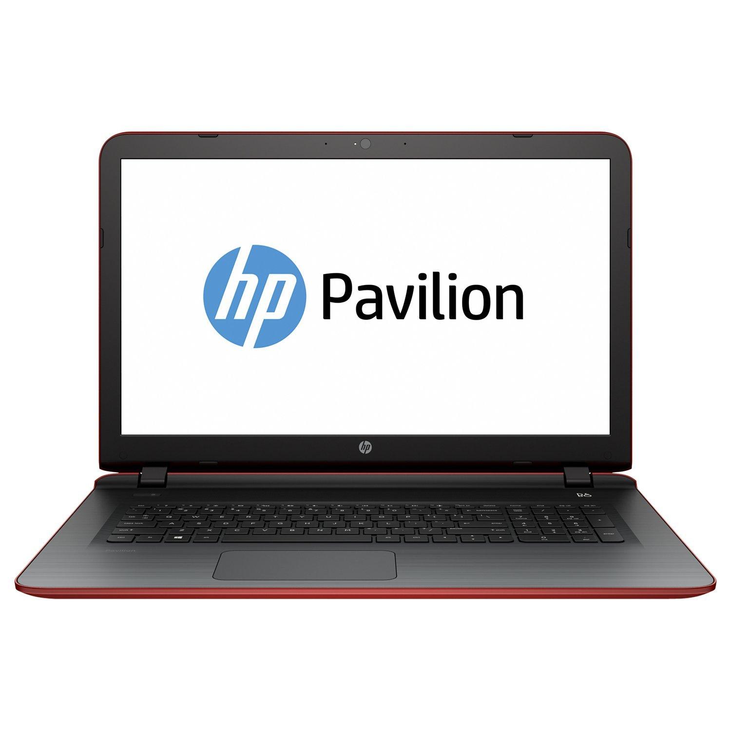 HP Pavilion 17-g135na Laptop, Intel Core i5, 8GB RAM, 1TB, 17.3", Sunset Red