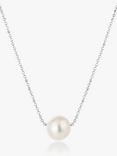 Claudia Bradby Essential Moving Freshwater Pearl Chain Necklace, White