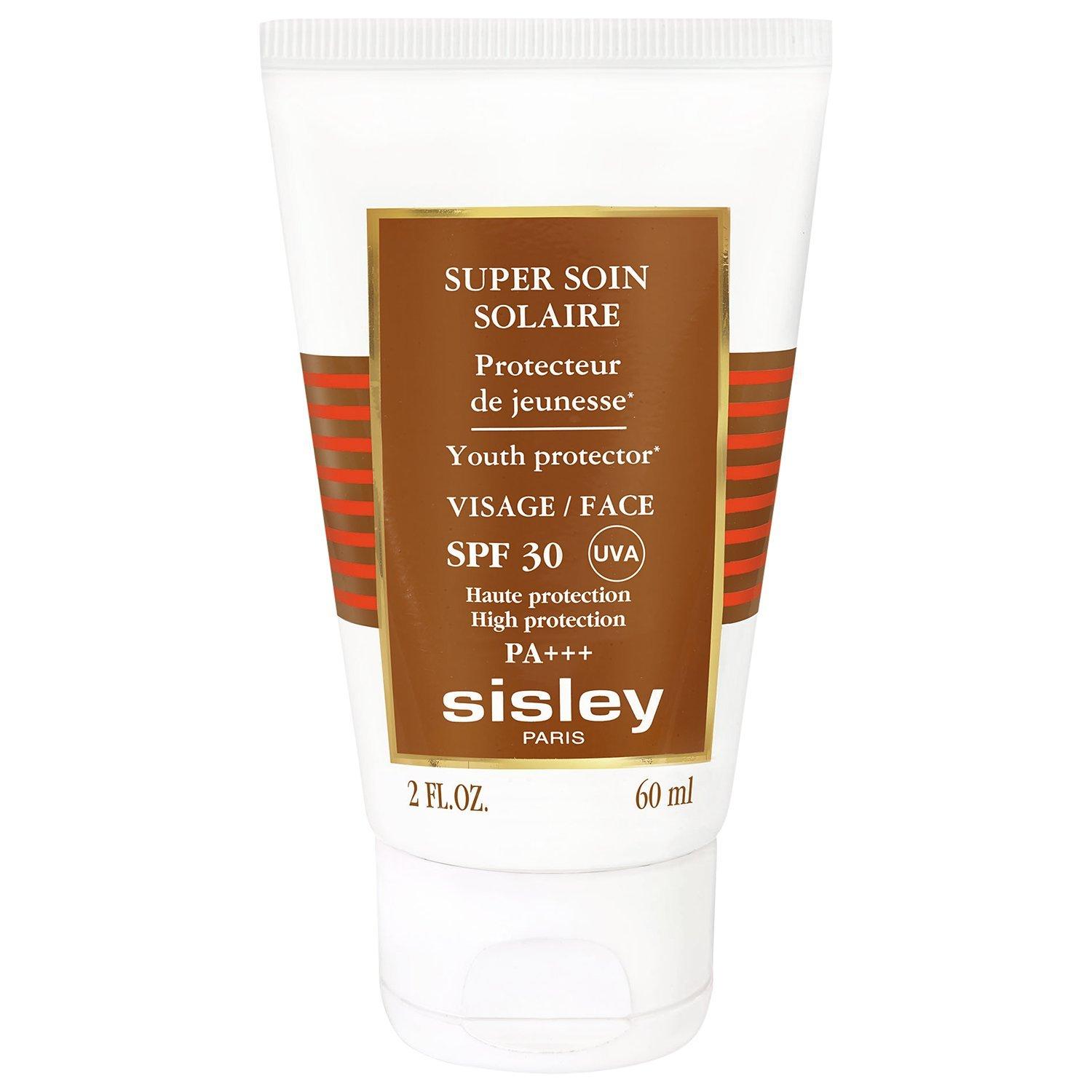 Product image 1 of 1, which shows Sisley-Paris Super Soin Solaire Facial Sun Care SPF 30, 60ml