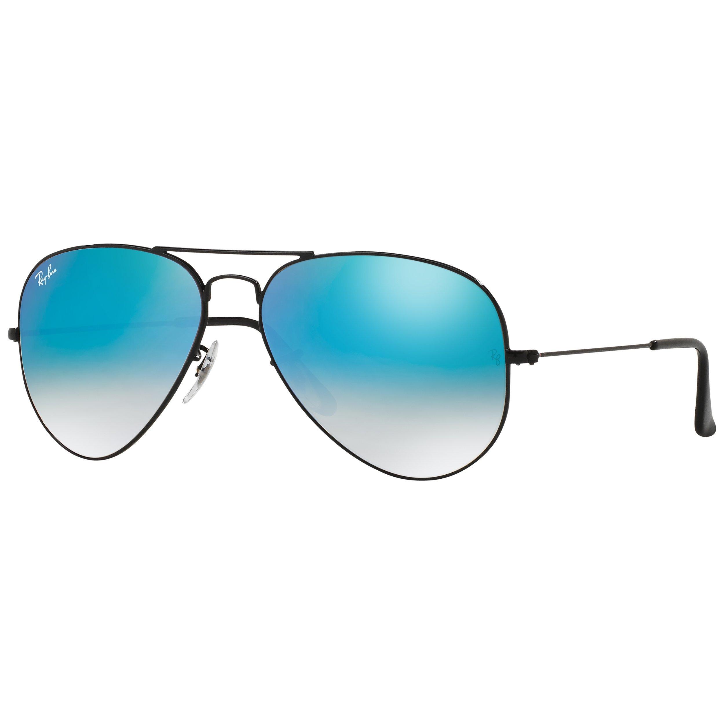 Ray-Ban RB3025 Original Aviator Sunglasses, Turquoise