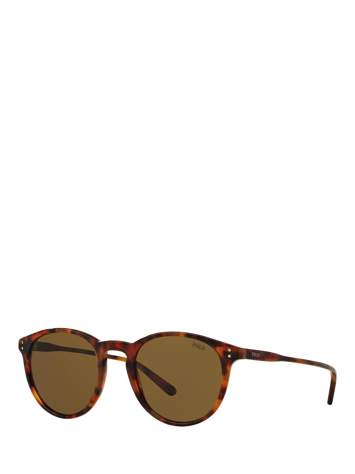 Polo Ralph Lauren PH4110 Men's Oval Sunglasses, Tortoise