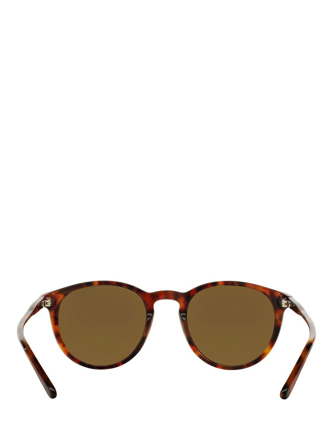 Polo Ralph Lauren PH4110 Men's Oval Sunglasses, Tortoise