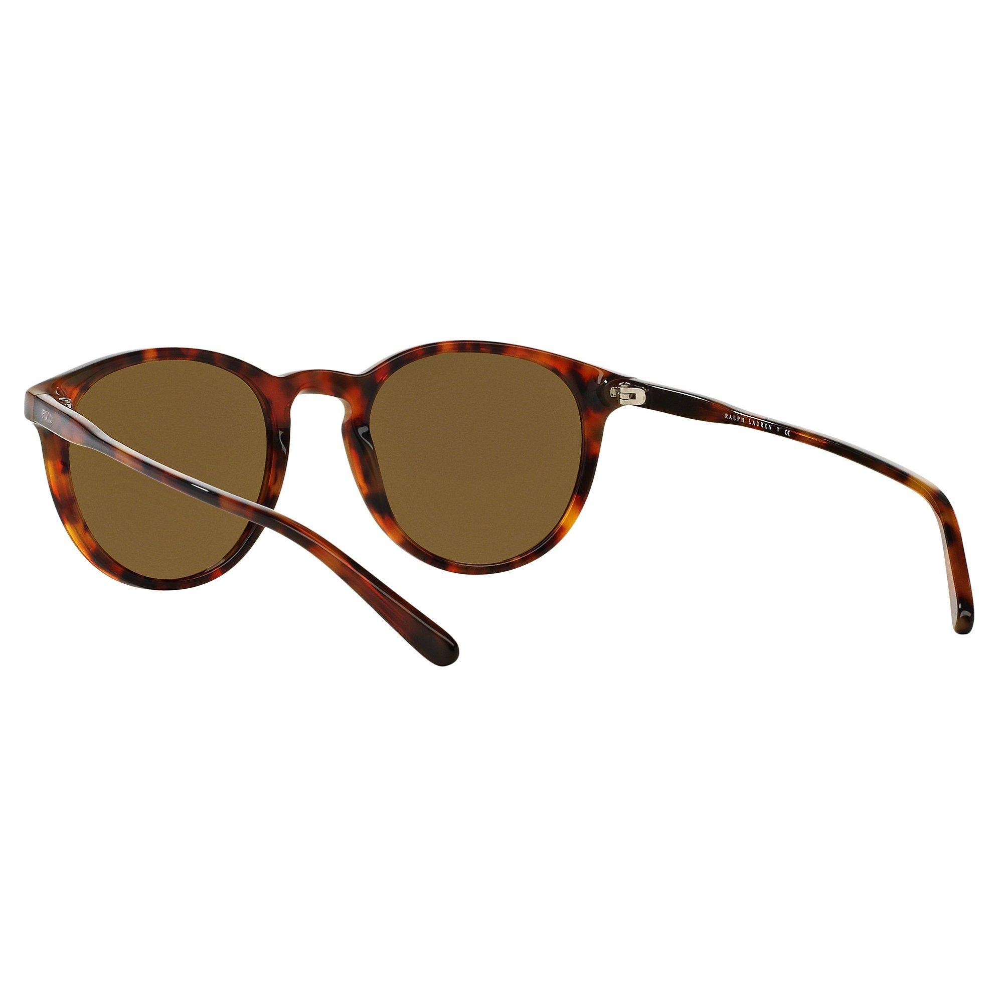 Polo Ralph Lauren PH4110 Men's Oval Sunglasses, Tortoise