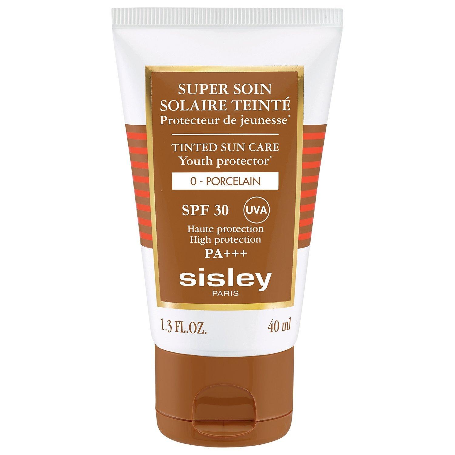 Product image 1 of 1, which shows Sisley-Paris Super Soin Solaire Tinted Sun Care SPF 30, 0 Porcelain