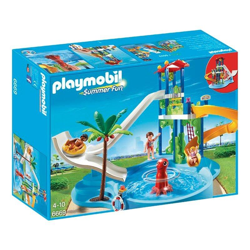 Playmobil Summer Fun Water Park With Slide