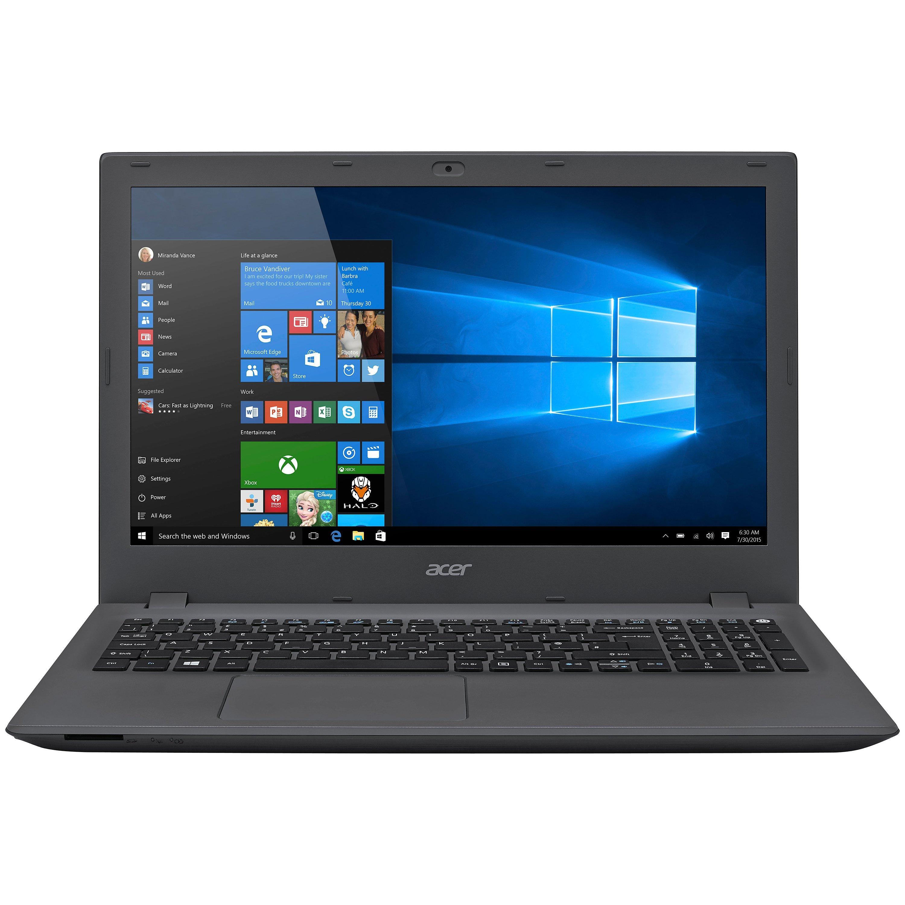 Acer Aspire E5-552G Laptop, AMD A10, 8GB RAM, 1TB, 15.6", Grey