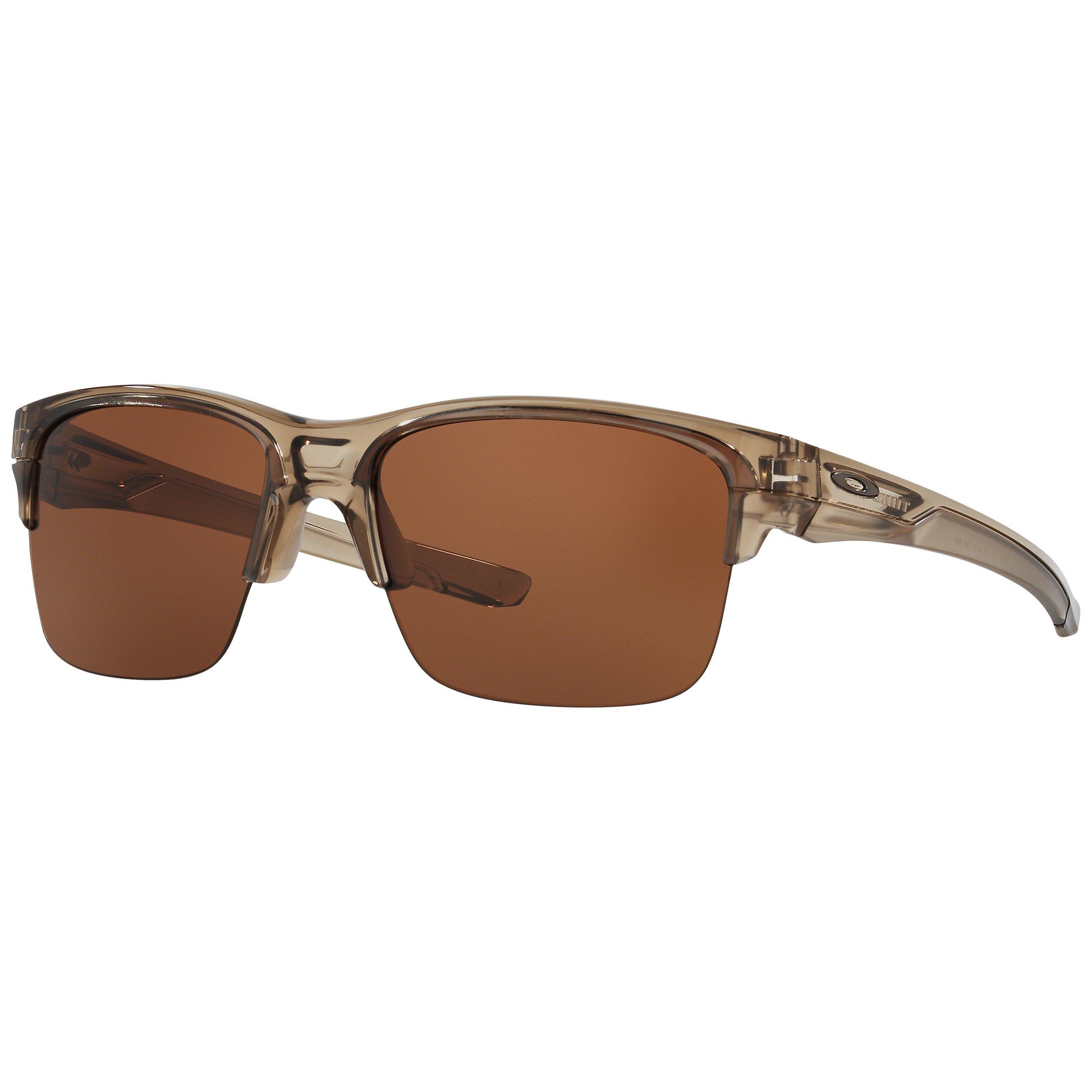 Oakley OO9316 Thinlink Rectangular Sunglasses, Sepia