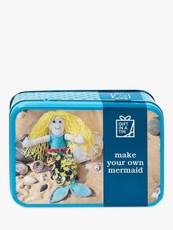 Apples to Pears Gift in a Tin Make Your Own Mermaid Craft Kit  Multi, Multi
