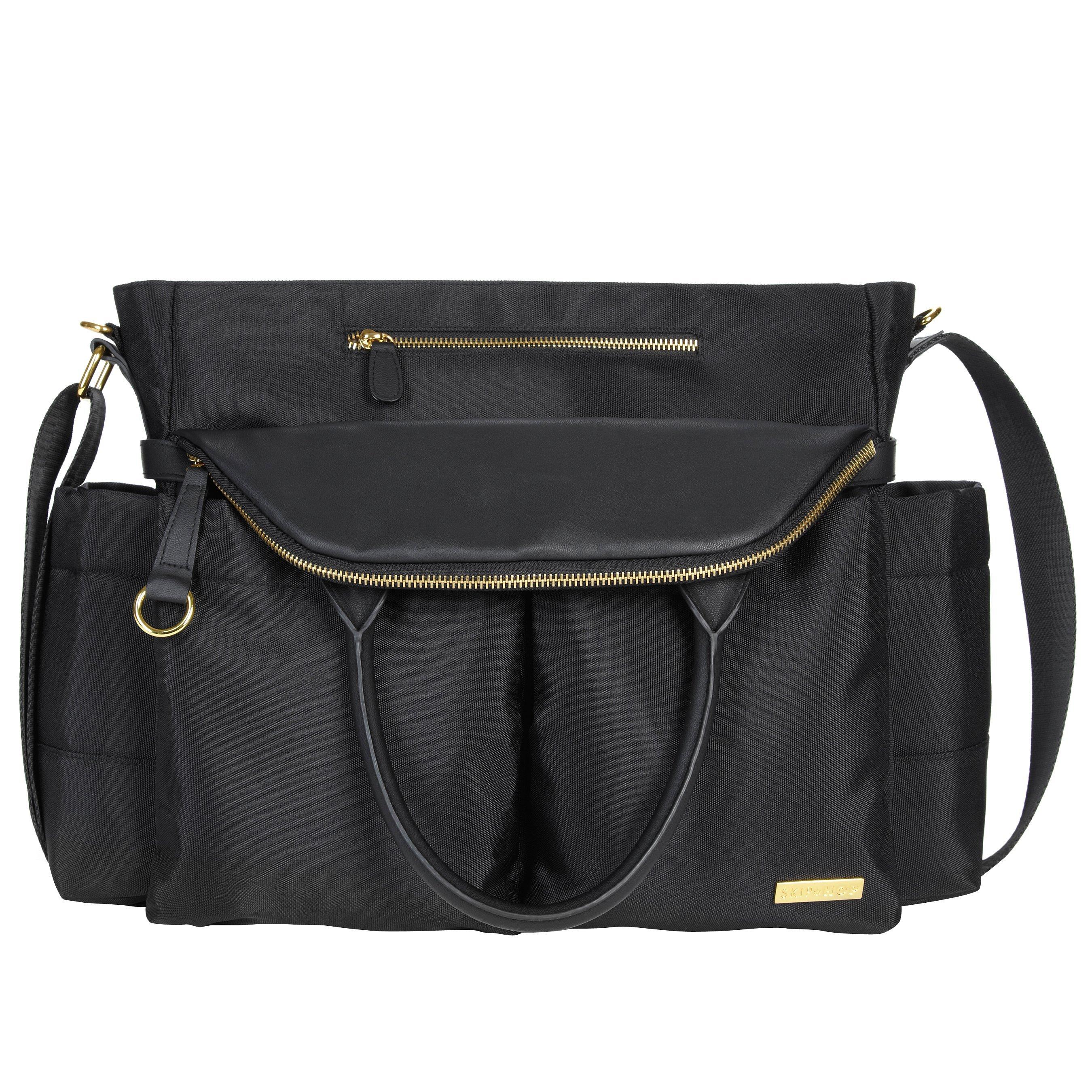 Skip Hop Chelsea Chic Satchel Changing Bag, Black