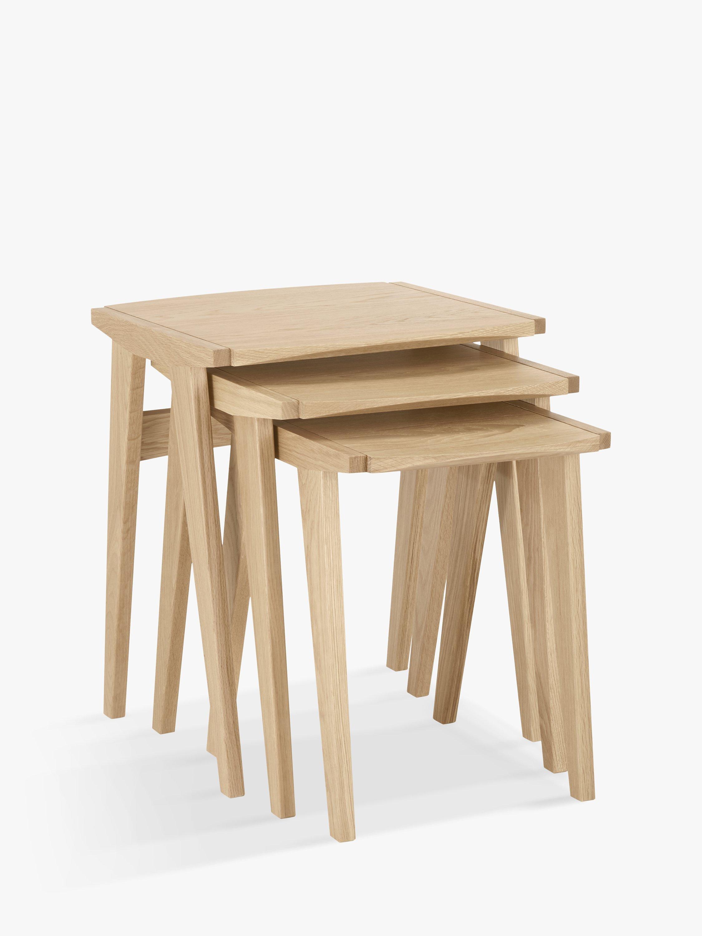 John Lewis Duhrer Nest of 3 Tables