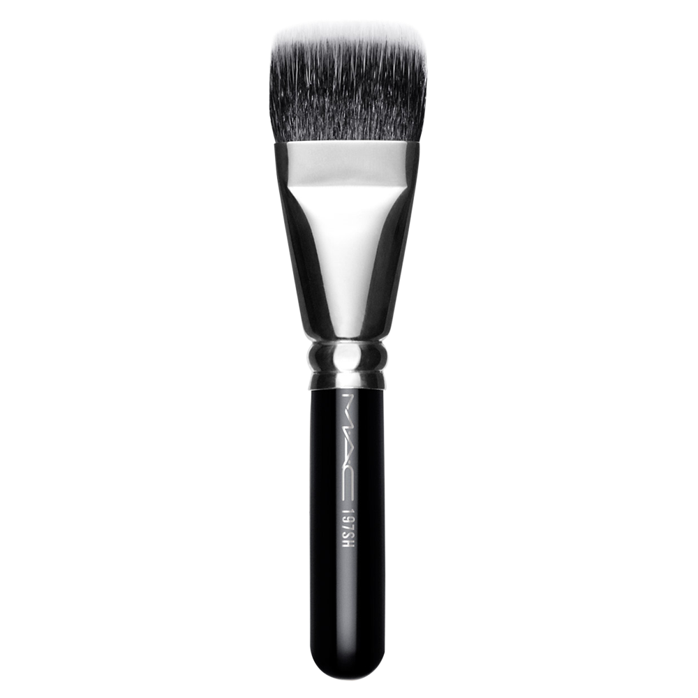 MAC 197 Short Handle Duo Fibre Square Brush
