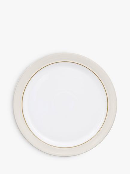 Denby Natural Canvas Medium Plate, Dia.22.5cm, Natural