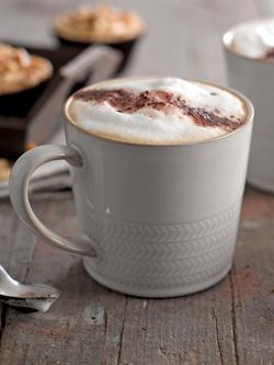 Denby Natural Canvas Textured Mugs, Set of 2, 400ml - view 2, Natural