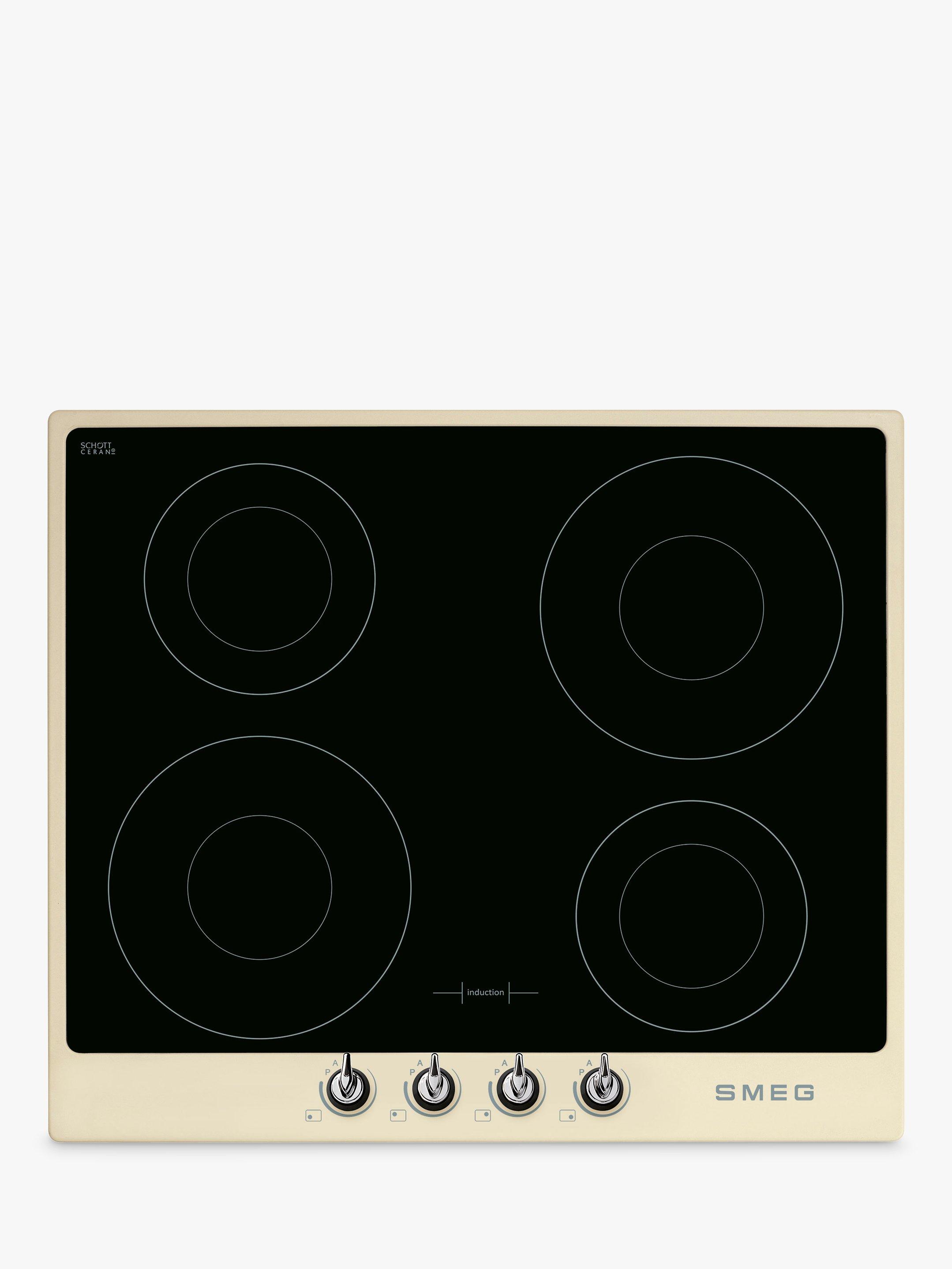 Smeg PI964P Victoria Aesthetic 60cm Induction Hob, Cream