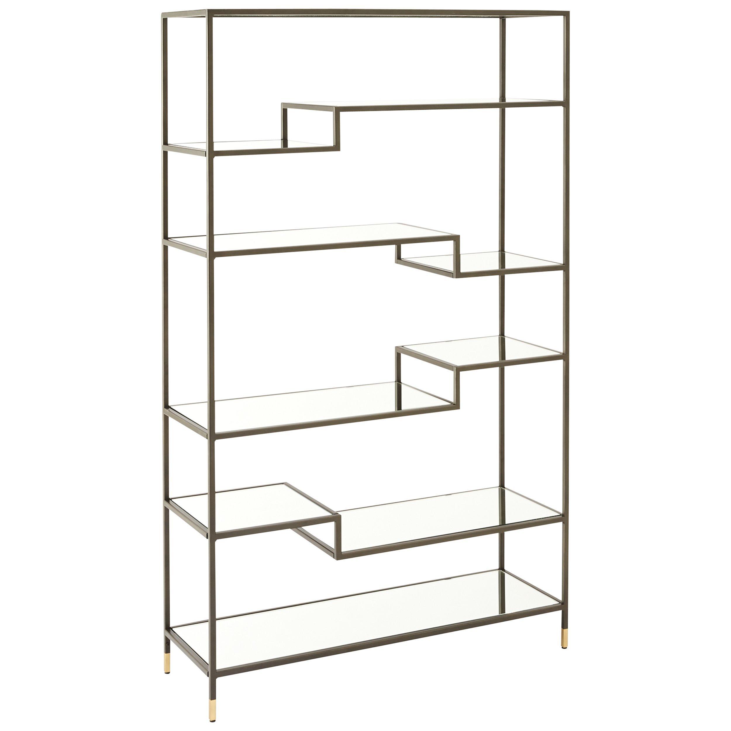 west elm Tiered Tower Bookcase, Bronze