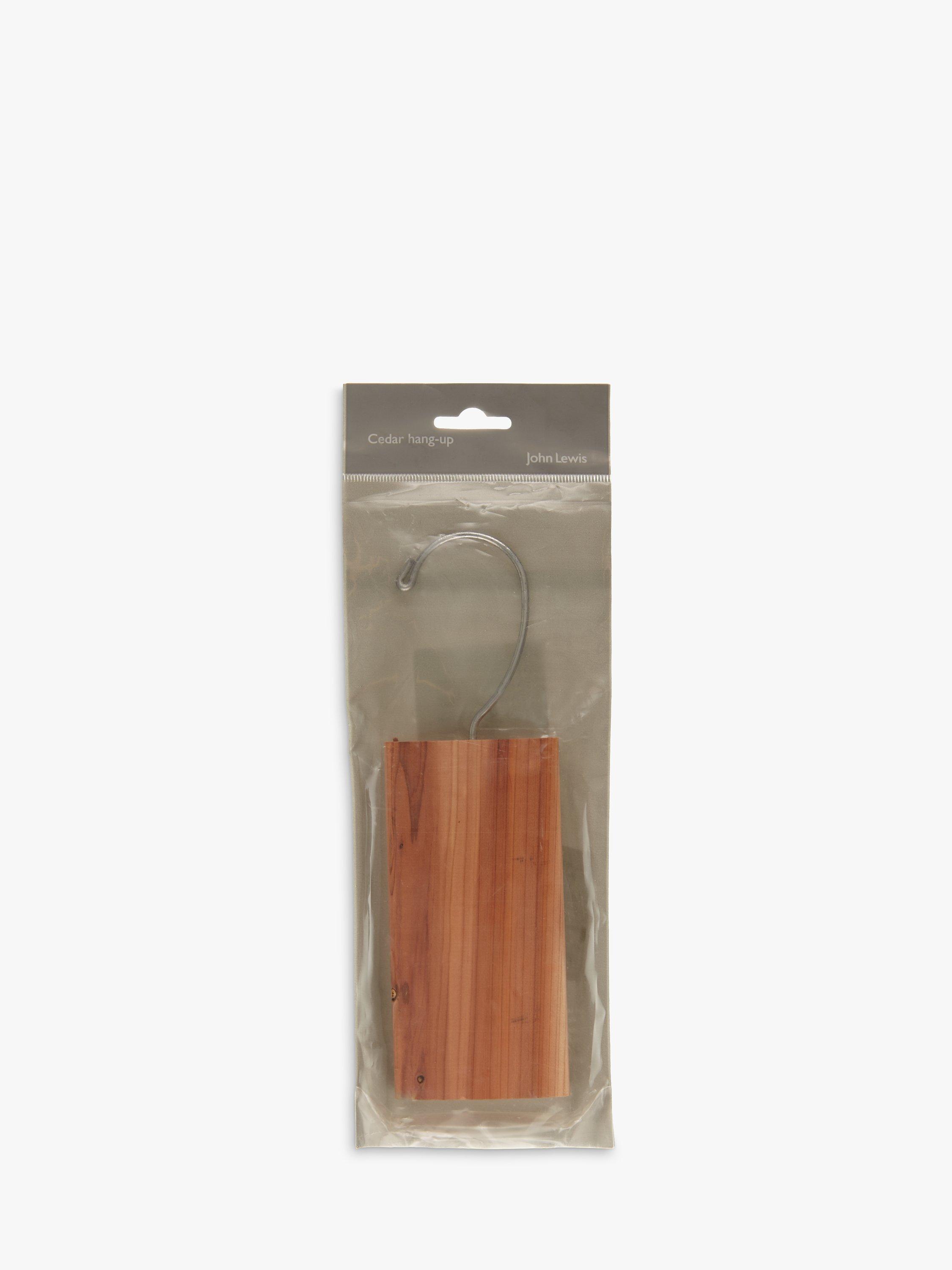 John Lewis & Partners FSC Cedar Wood Hang Up Moth Proofer