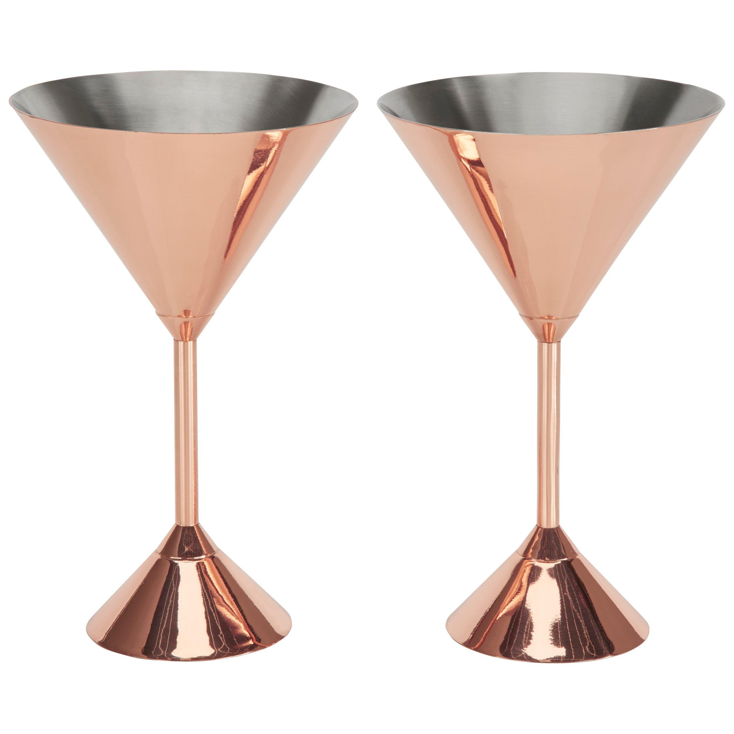 Tom Dixon Plum Martini Glasses, Set of 2