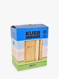Bex Kubb Original Individual Game, Brown