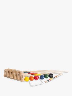 Bex 6 Mallet Croquet Set, Brown
