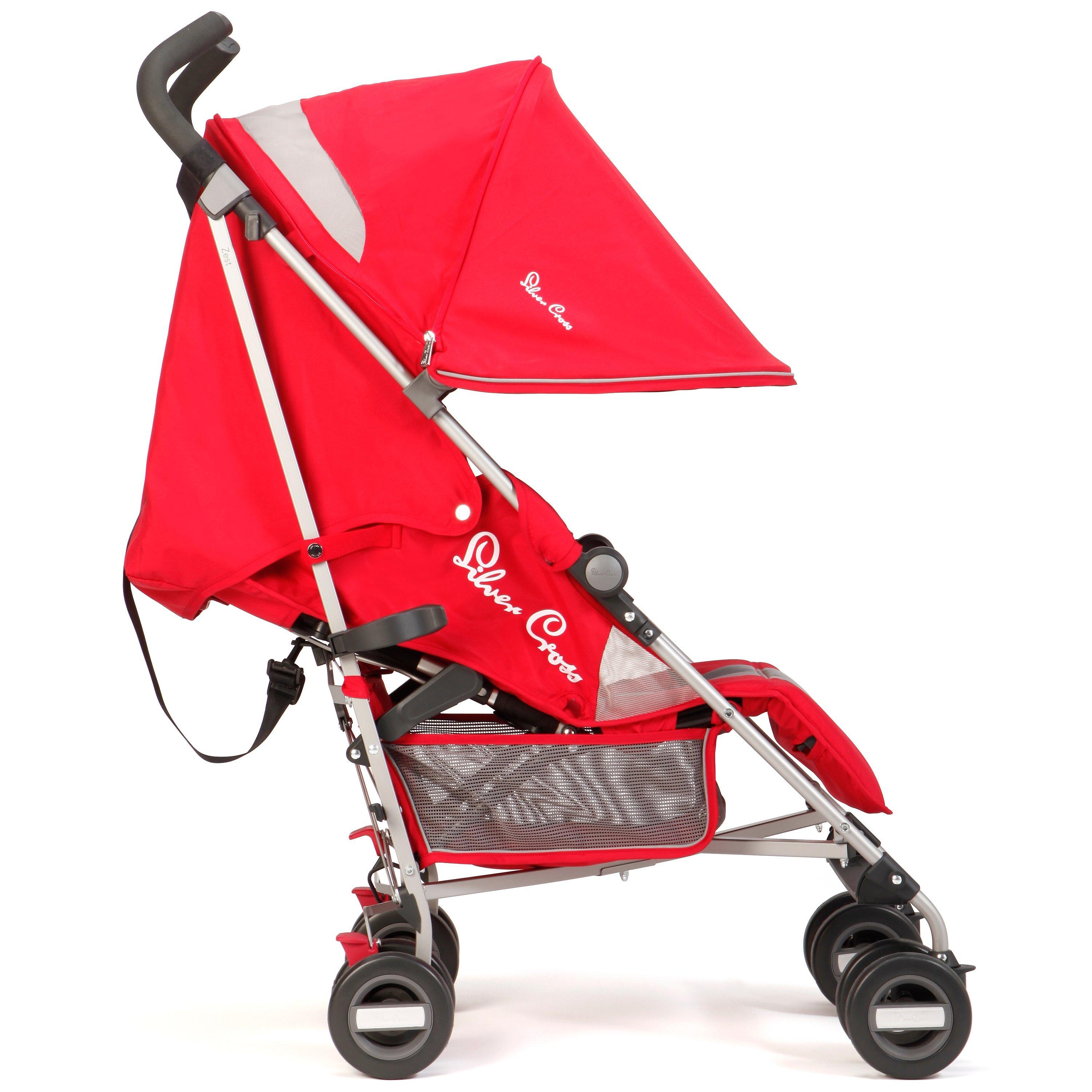 Silver Cross Zest Stroller Chilli