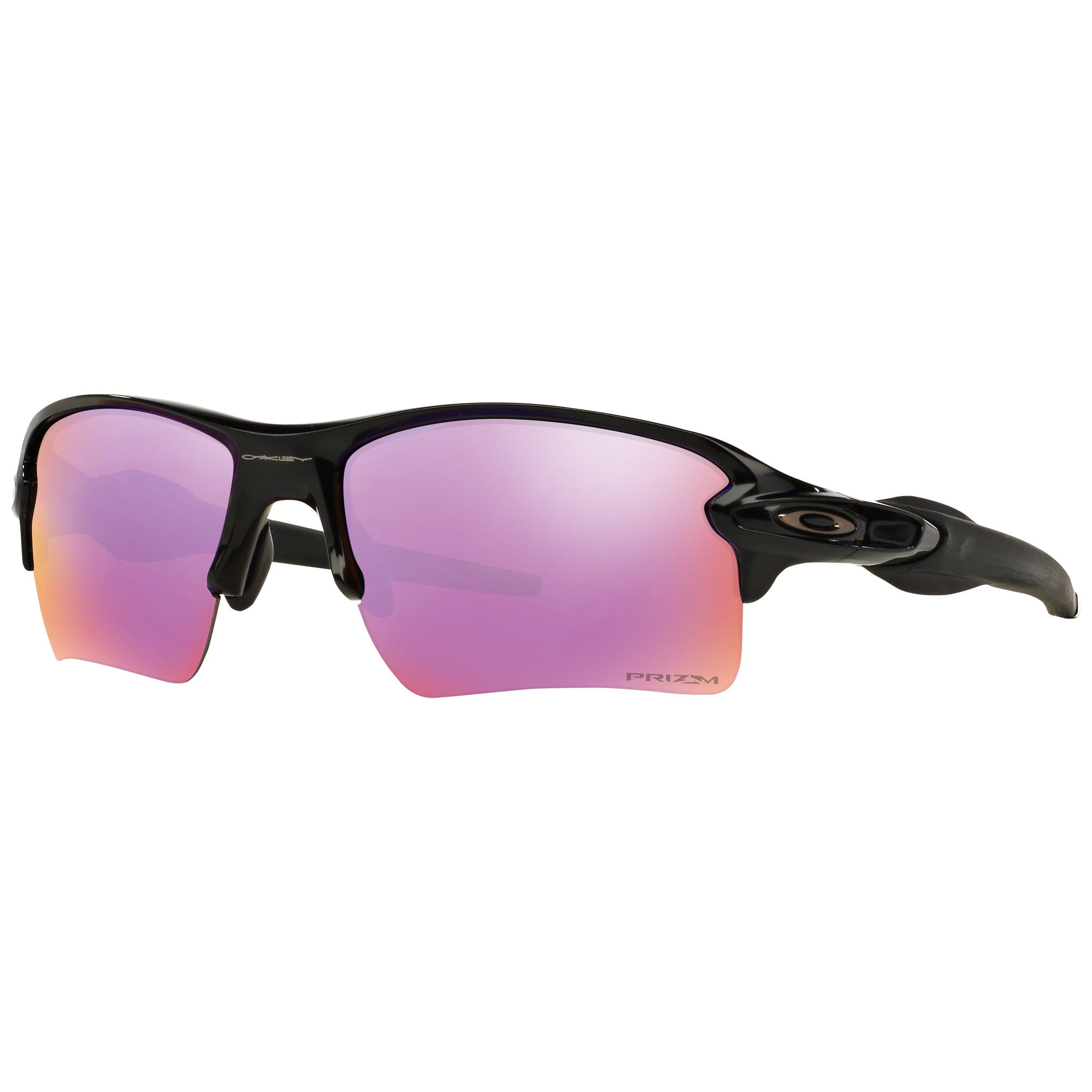 Oakley OO9295 Men s Flak 2.0 Prizm Rectangular Sunglasses Polished Black Purple