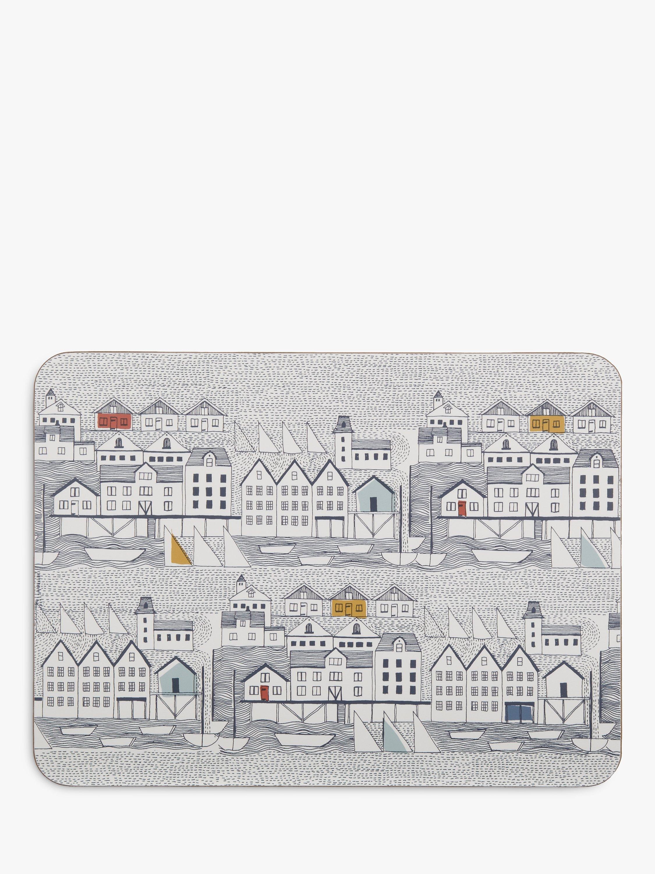 John Lewis & Partners Coastal Nordic Placemats, Set of 6