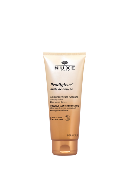 NUXE Prodigieux® Shower Oil with Golden Shimmer, 200ml, 