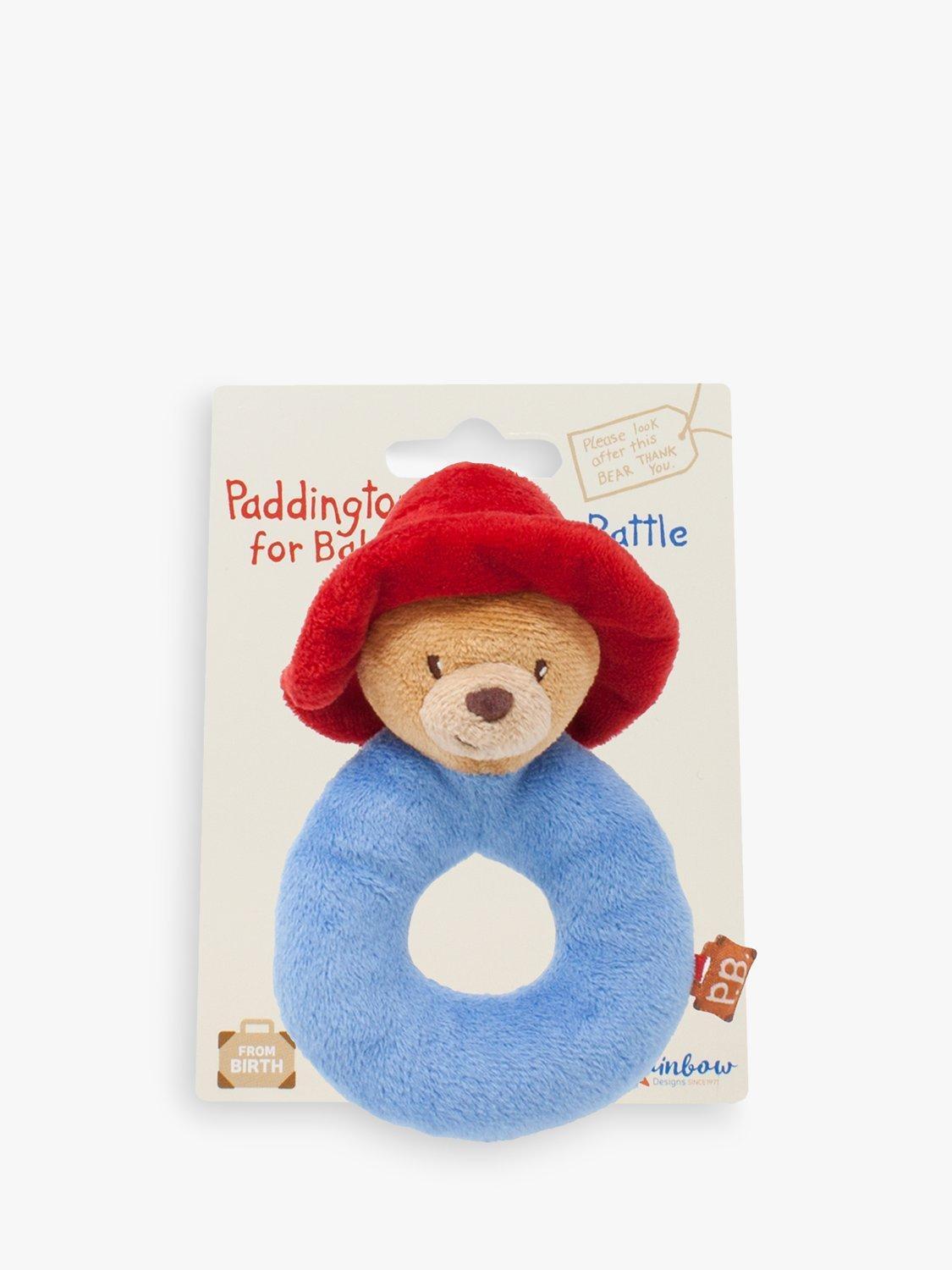 Paddington Bear Soft Ring Rattle