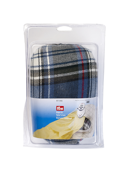 Prym Tailor's Ham, Blue Tartan