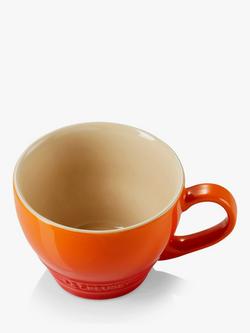 Le Creuset Stoneware Grand Mug, 400ml - view 2, Volcanic