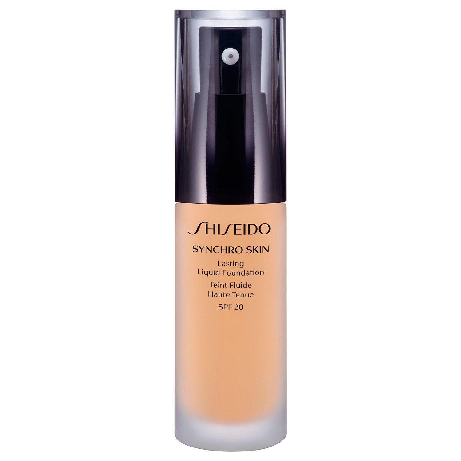 Shiseido Synchro Skin Lasting Liquid Foundation SPF20, Golden 2