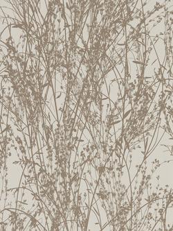 Sanderson Meadow Canvas Wallpaper, Gilver / Linen Dwow215693