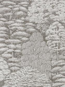 Sanderson Woodland Toile Wallpaper, Ivory / Charcoal Dwow215716