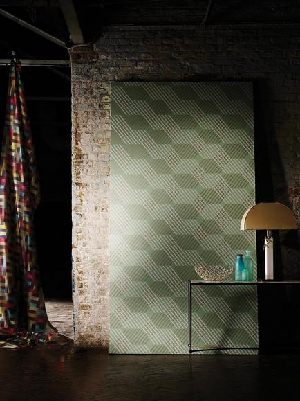 Osborne & Little Petipa Wallpaper - view 2, Mint W6894-01