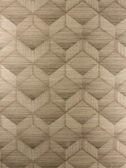 Osborne & Little Parquet Wallpaper, Fawn W6900-03