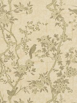 Ralph Lauren Marlowe Floral Wallpaper, Mother Of Pearl Prl048/06