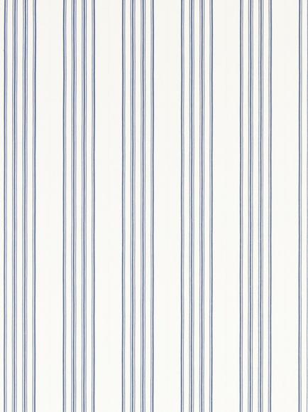Ralph Lauren Palatine Stripe Wallpaper, Porcelain Blue, PRL050/05, 