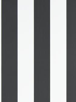Ralph Lauren Spalding Stripe Wallpaper, Black / White Prl26/09