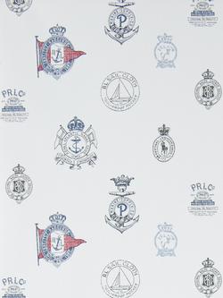 Ralph Lauren Rowthorne Crest Wallpaper, Captain Prl032/01