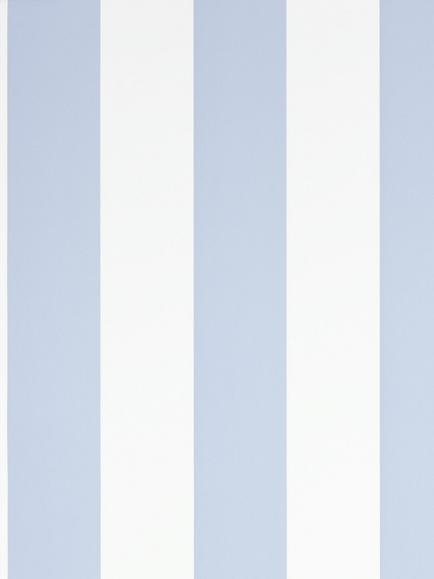 Ralph Lauren Spalding Stripe Wallpaper, Blue / White Prl26/10