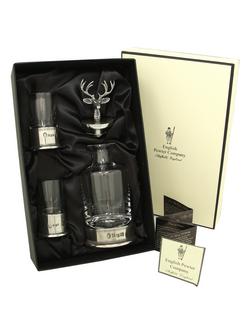 English Pewter Company Stag Mini Decanter & Glass Set - view 2, Pewter