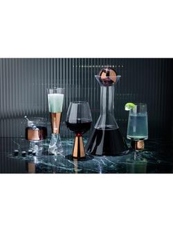 Tom Dixon Tank Champagne Glasses, Set of 2 - view 2, Clear / Copper