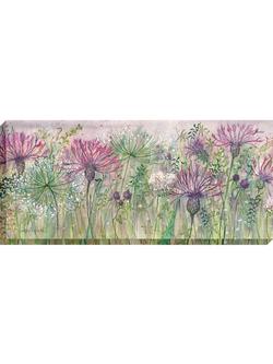John Lewis Catherine Stephenson 'Thistle and Clover' Canvas Print, 135 x 60cm, Multi