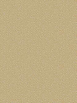 Cole & Son Vermicelli Wallpaper, Brown / Gold 107/4021