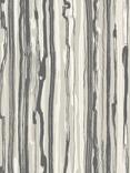 Cole & Son Strand Wallpaper, Black / White 107/7035