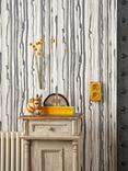 Cole & Son Strand Wallpaper, Black / White 107/7035