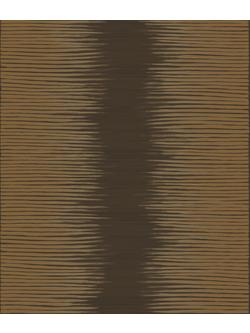 Cole & Son Plume Wallpaper, Chocolate / Gilver 107/3016